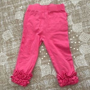 Ruffle Butts Pink Leggings